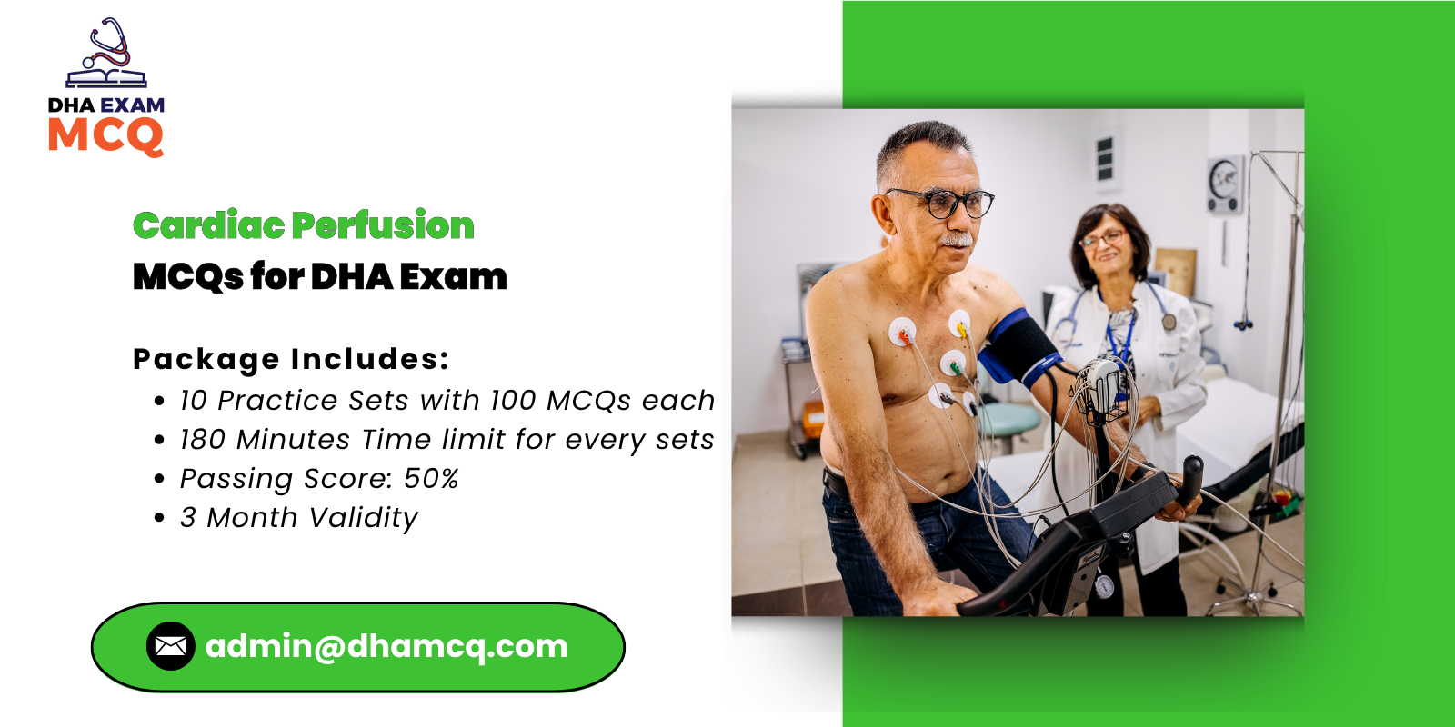 Cardiac Perfusion MCQs for DHA Exam
