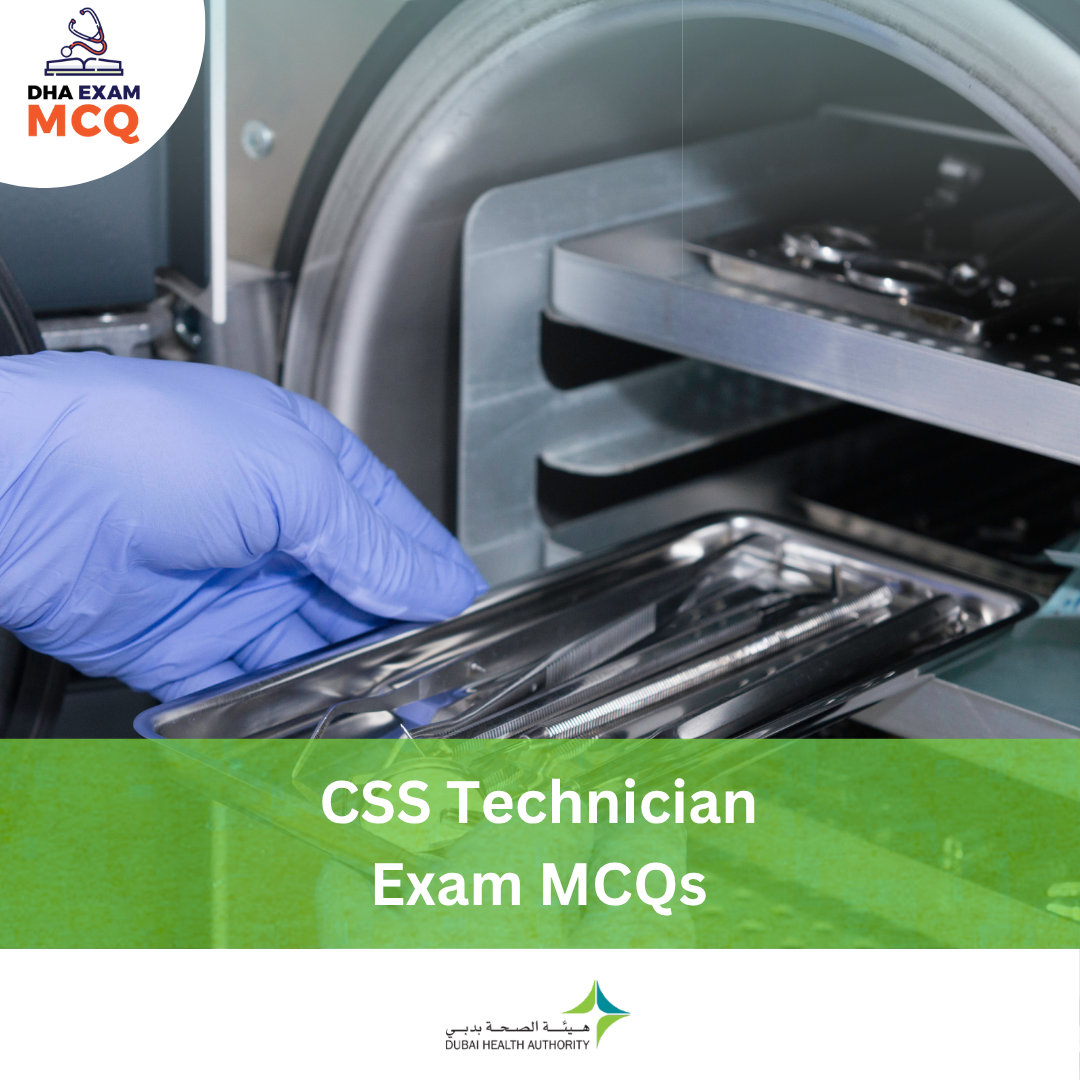 DHA CSS Technician Exam MCQs