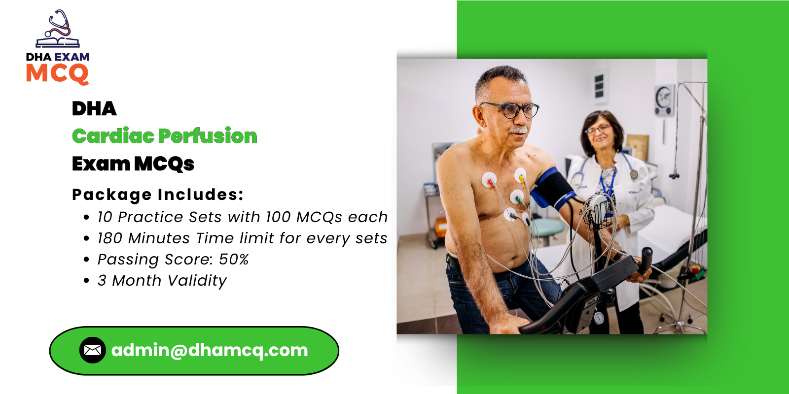 DHA Cardiac Perfusion Exam MCQs