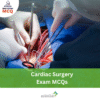 DHA Cardiac Surgery Exam MCQs