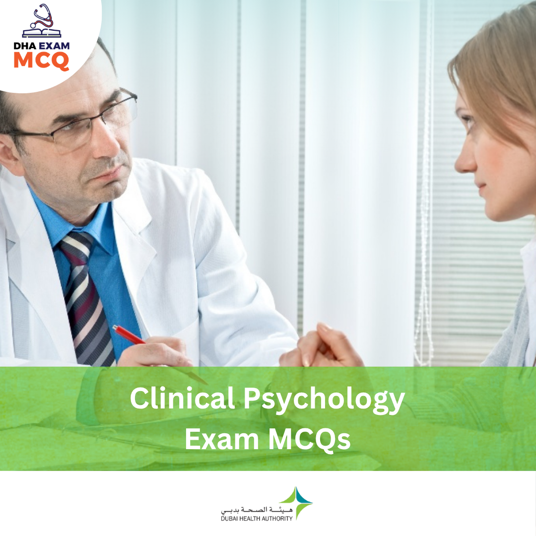 DHA Clinical Psychology Exam MCQs