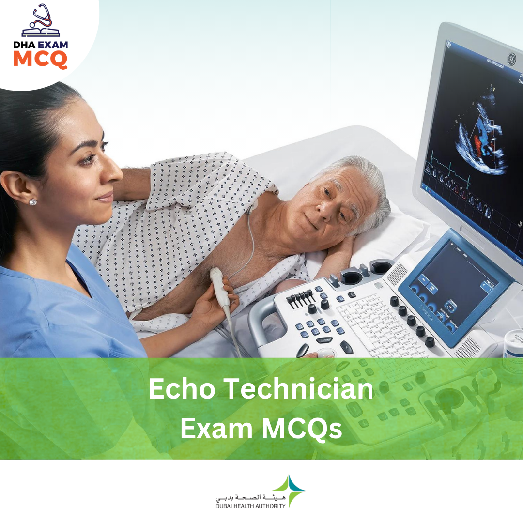 DHA Echo Technician Exam MCQs