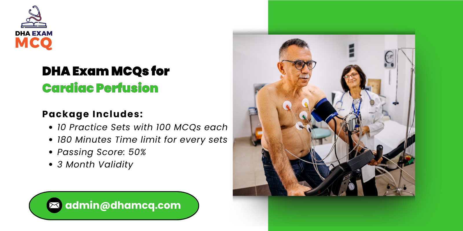 DHA Exam MCQs for Cardiac Perfusion