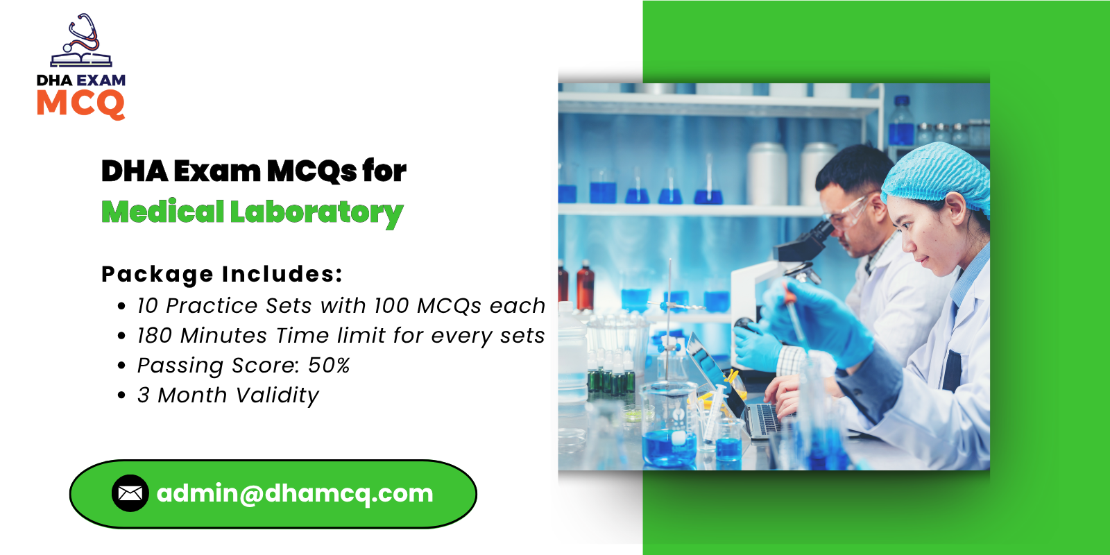 DHA Exam MCQs for Medical Laboratory
