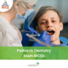 DHA Pediatric Dentistry Exam MCQs