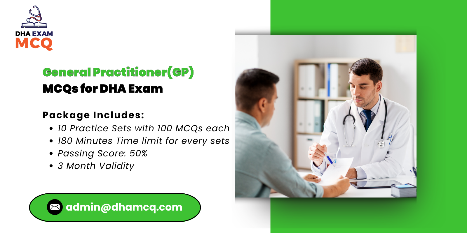 General Practitioner (GP) MCQs for DHA Exam