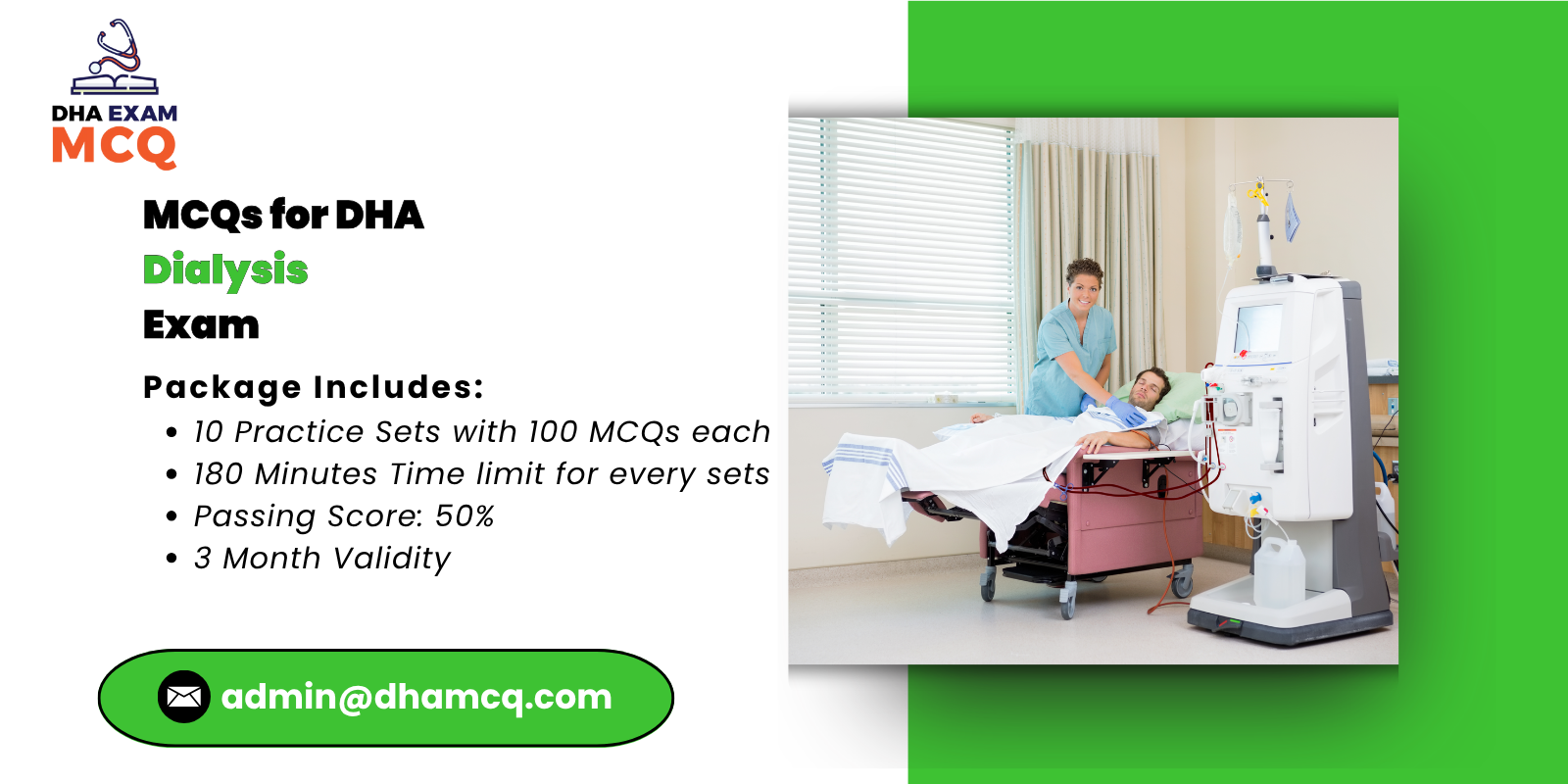 MCQs for DHA Dialysis Exam