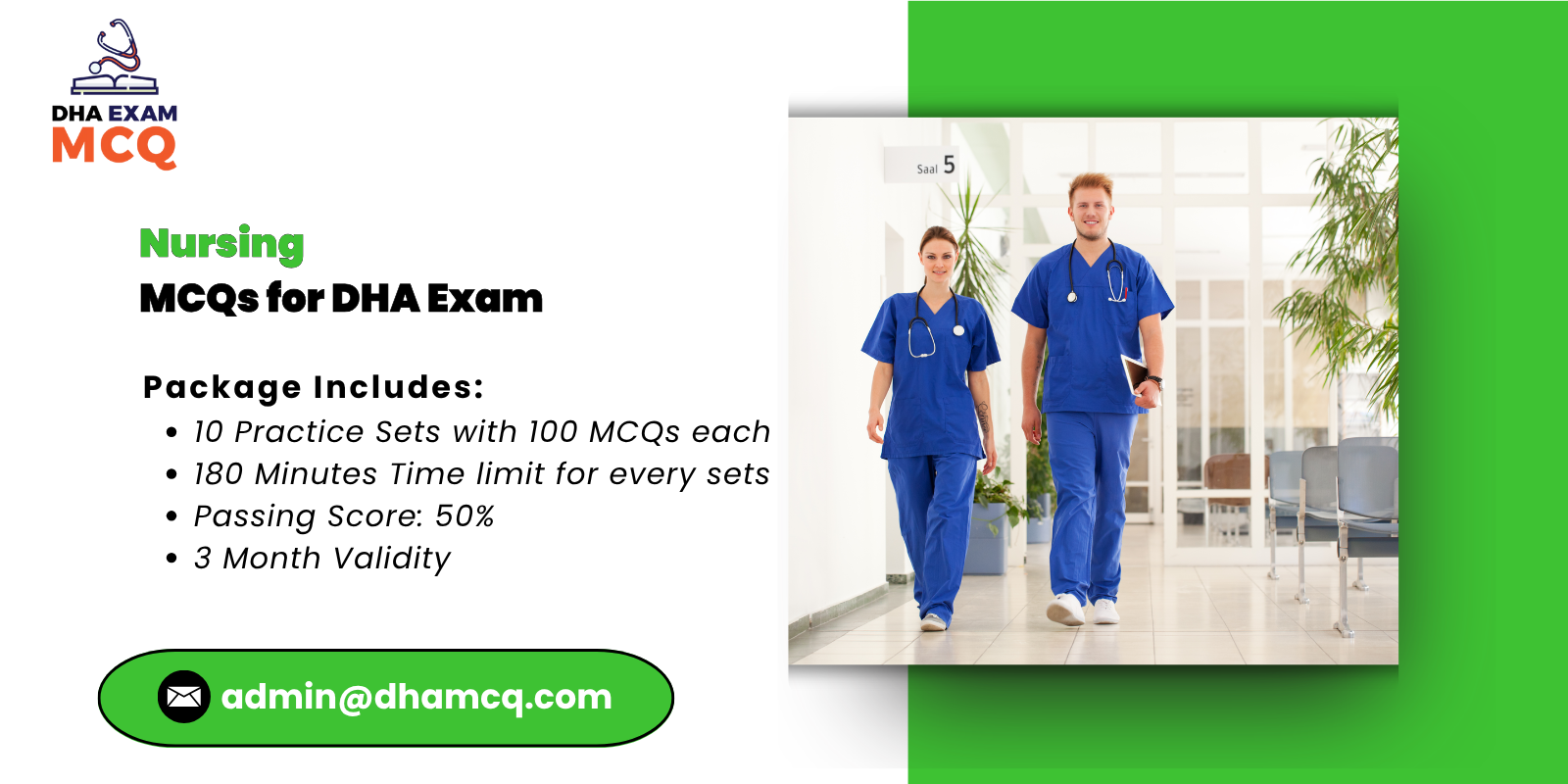 Nursing MCQs for DHA Exam