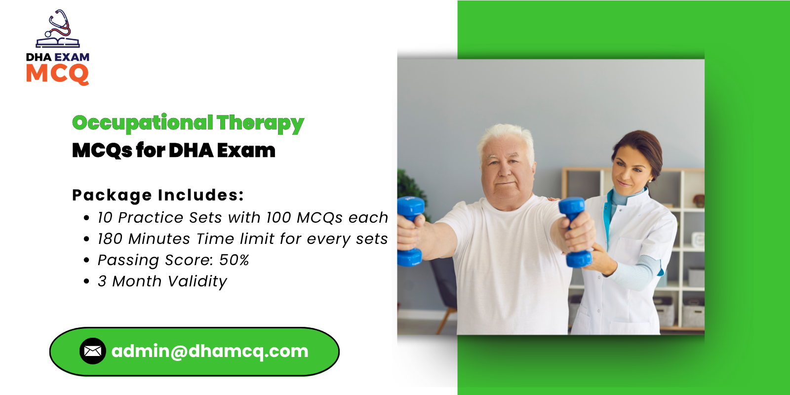 Occupational Therapy MCQs for DHA Exam