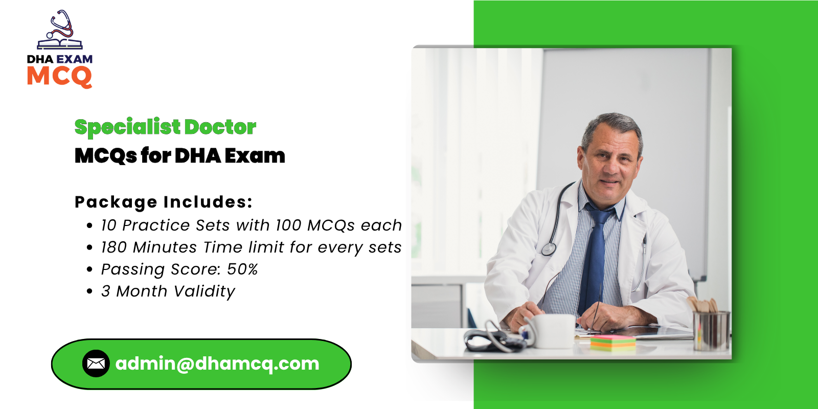 Specialist Doctor MCQs for DHA Exam