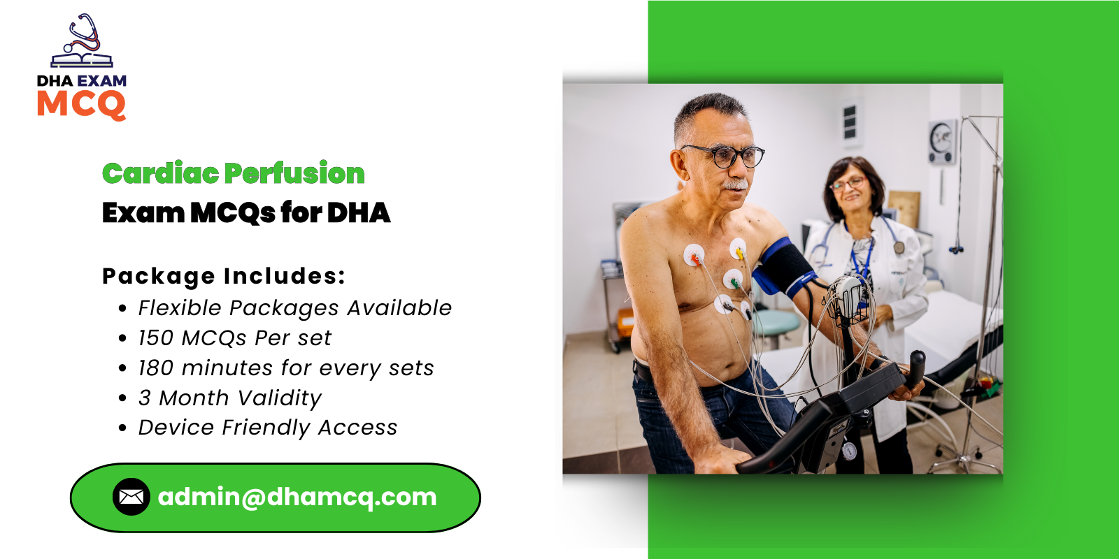 Cardiac Perfusion Exam MCQs for DHA 