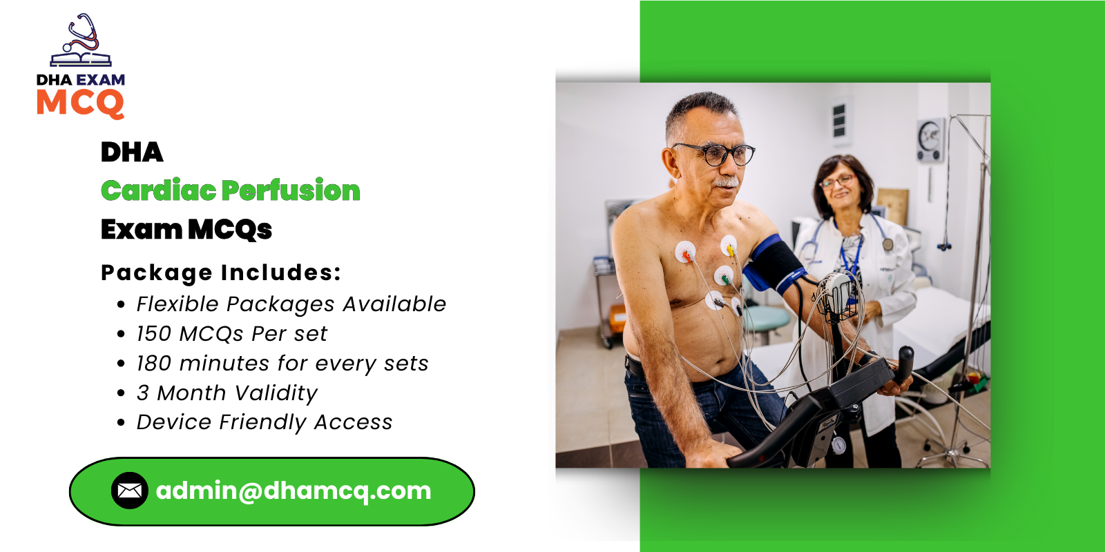 DHA Cardiac Perfusion Exam MCQs