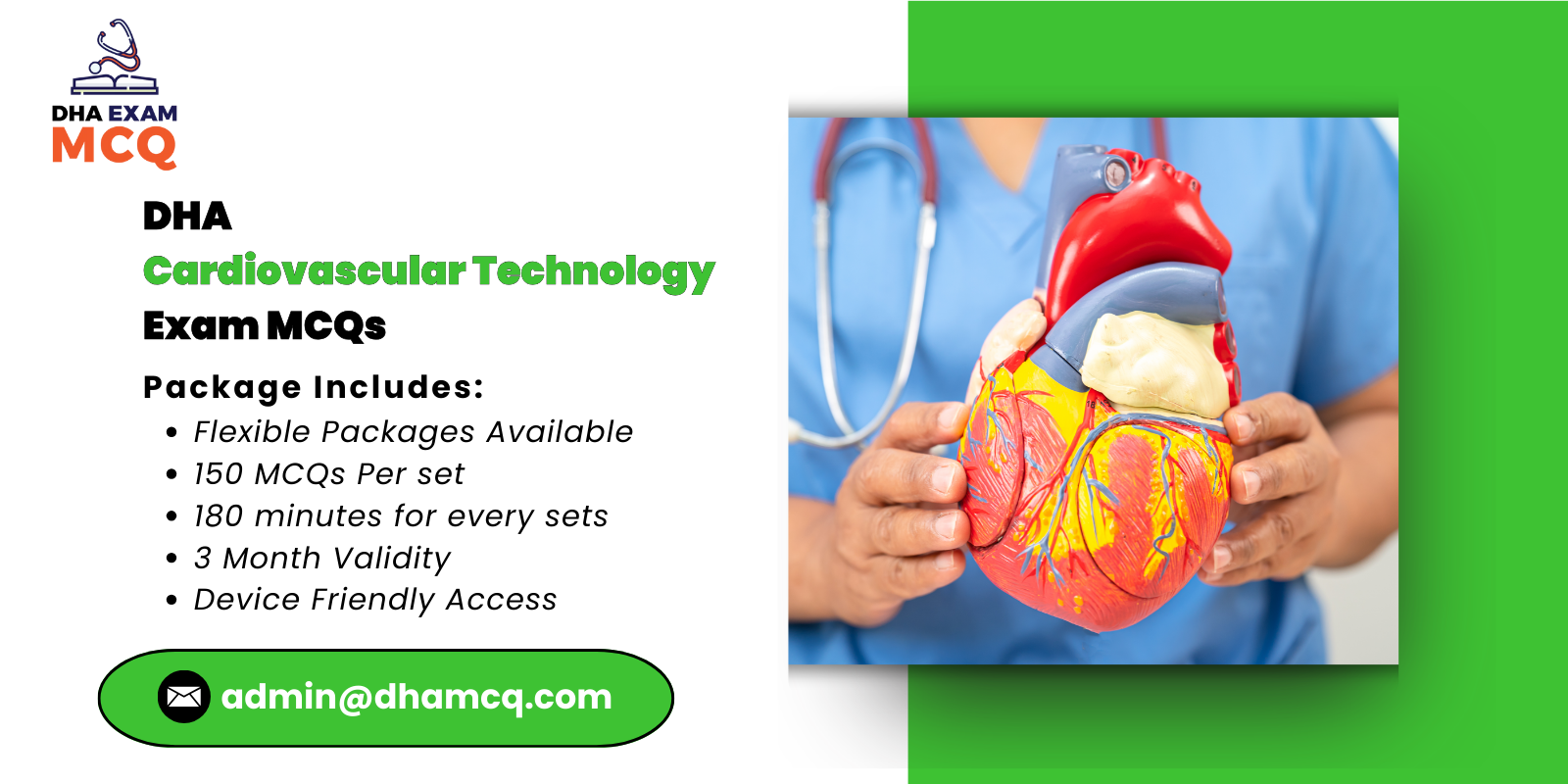 DHA Cardiovascular Technology Exam MCQs