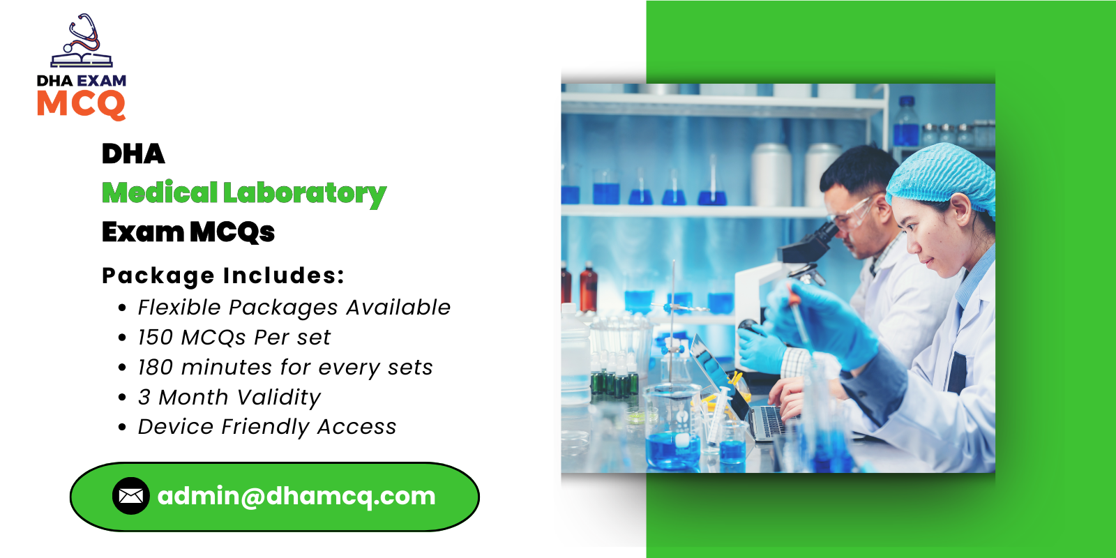 DHA Medical Laboratory Exam MCQs