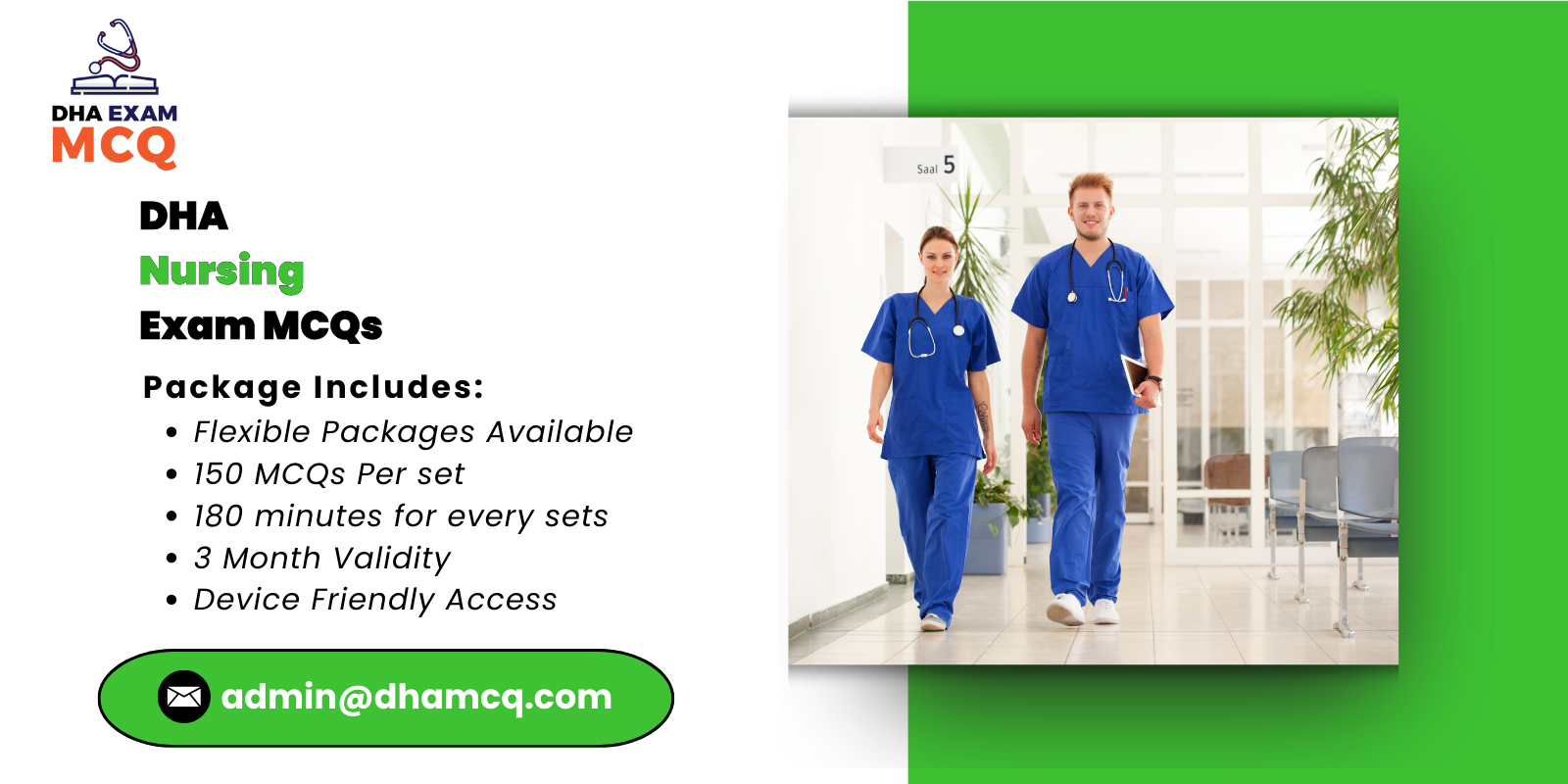 DHA Nursing Exam MCQs