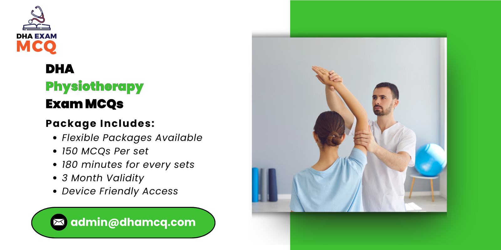 DHA Physiotherapy Exam MCQs