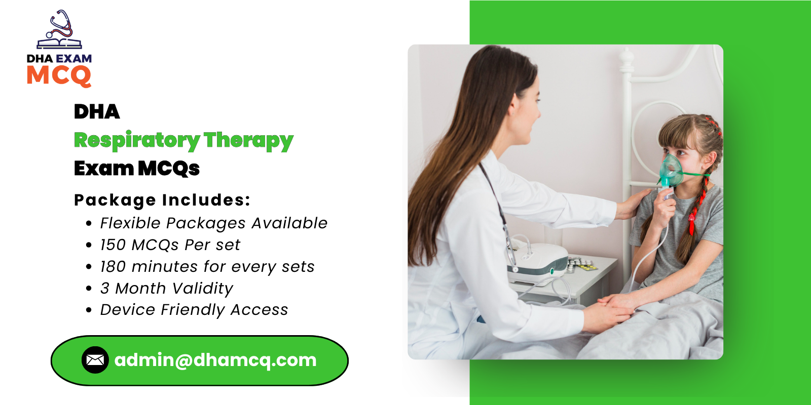 DHA Respiratory Therapy Exam MCQs