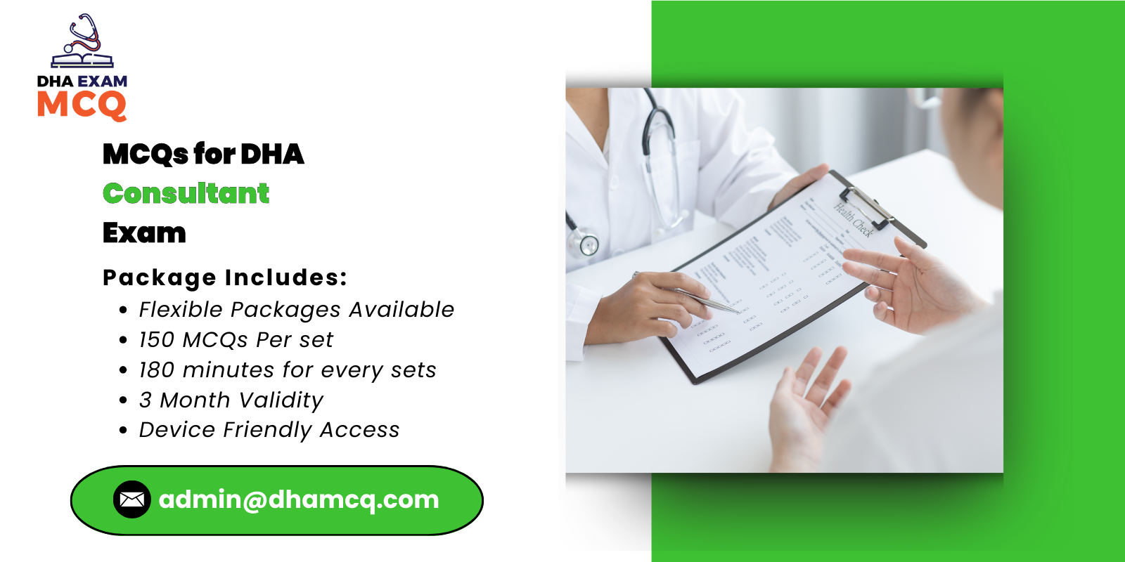 MCQs for DHA Consultant Exam