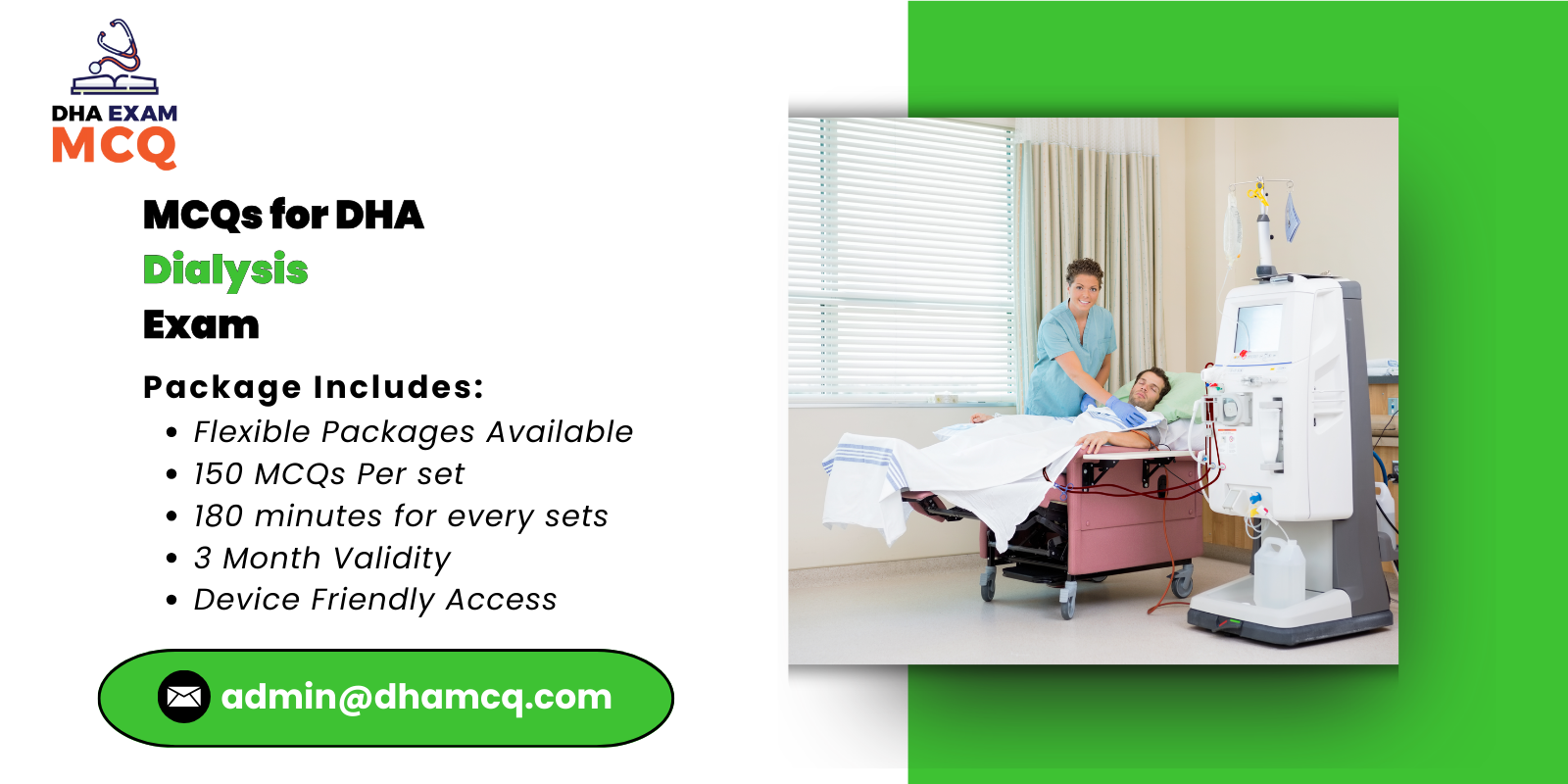 MCQs for DHA Dialysis Exam