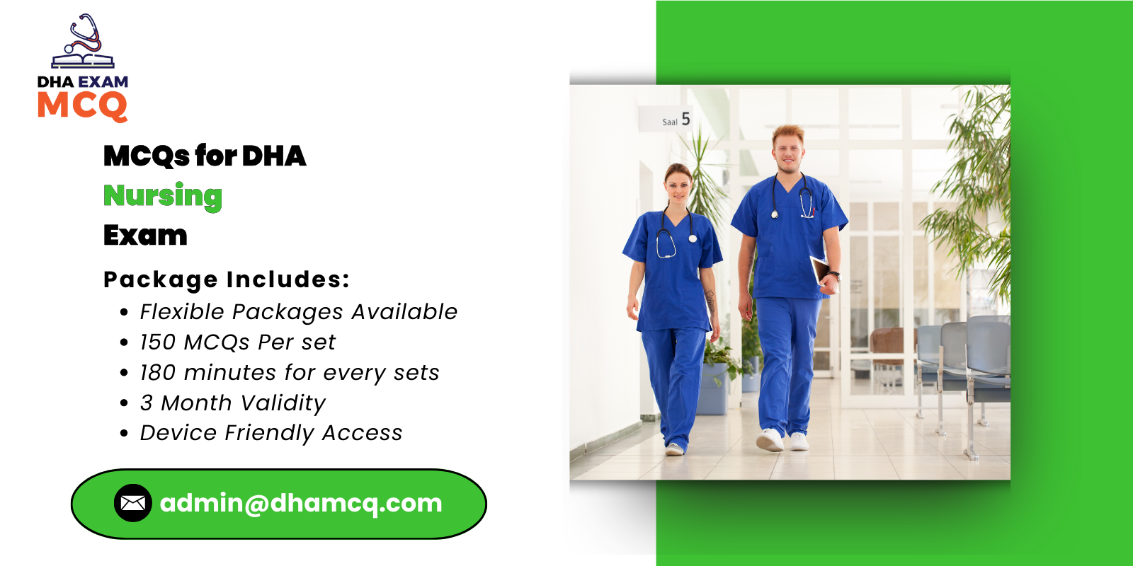 MCQs for DHA Nursing Exam