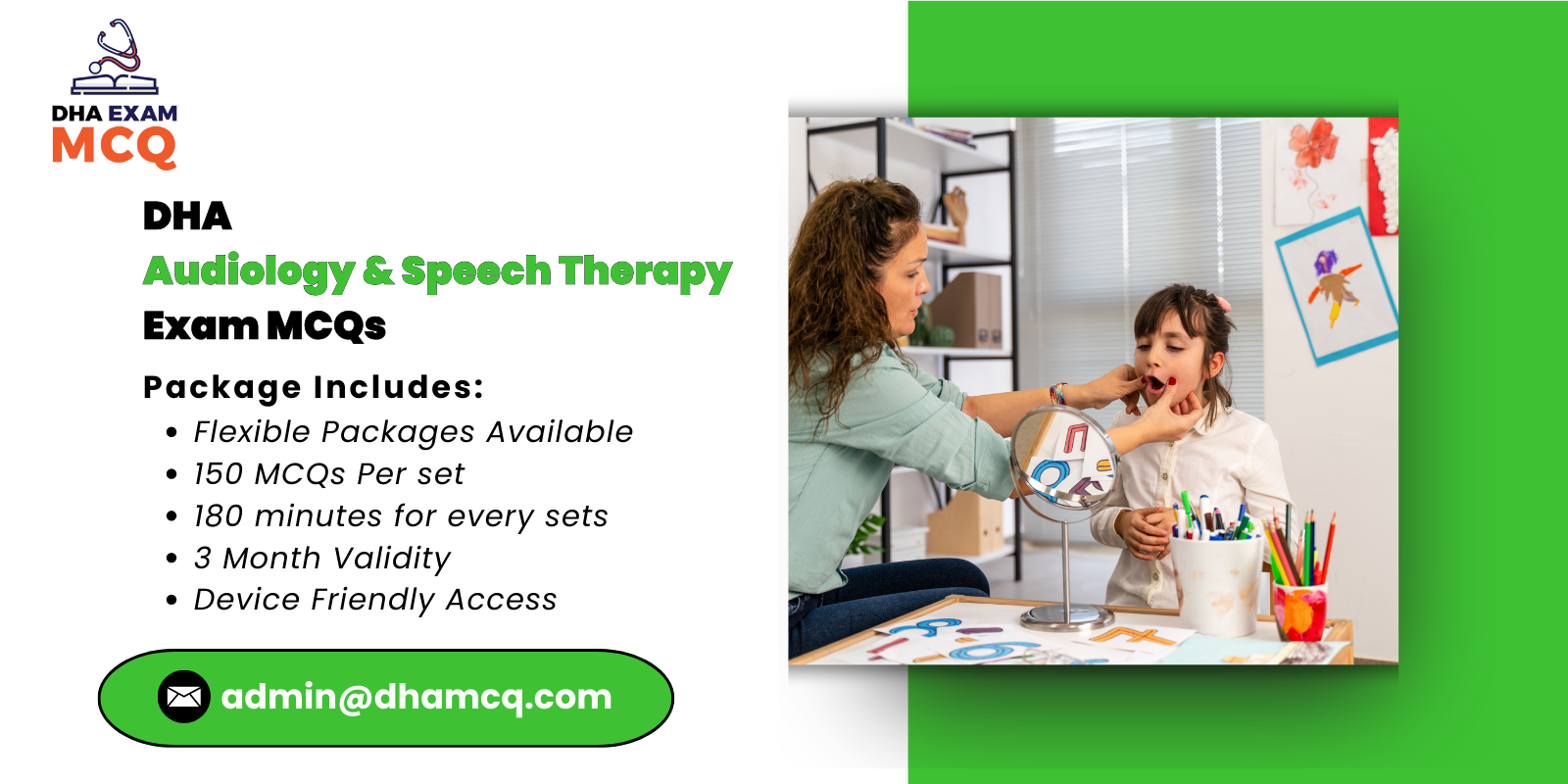 DHA Audiology & Speech Therapy Exam MCQs