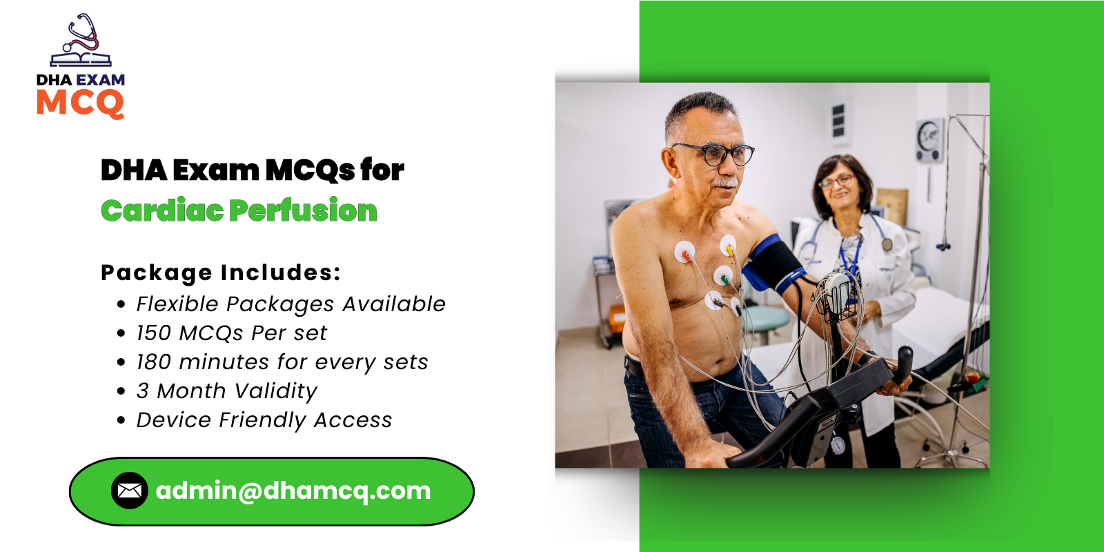 DHA Exam MCQs for Cardiac Perfusion