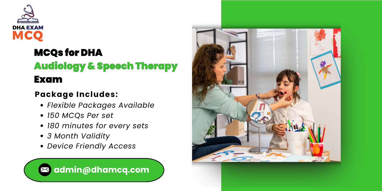 MCQs for DHA Audiology & Speech Therapy Exam